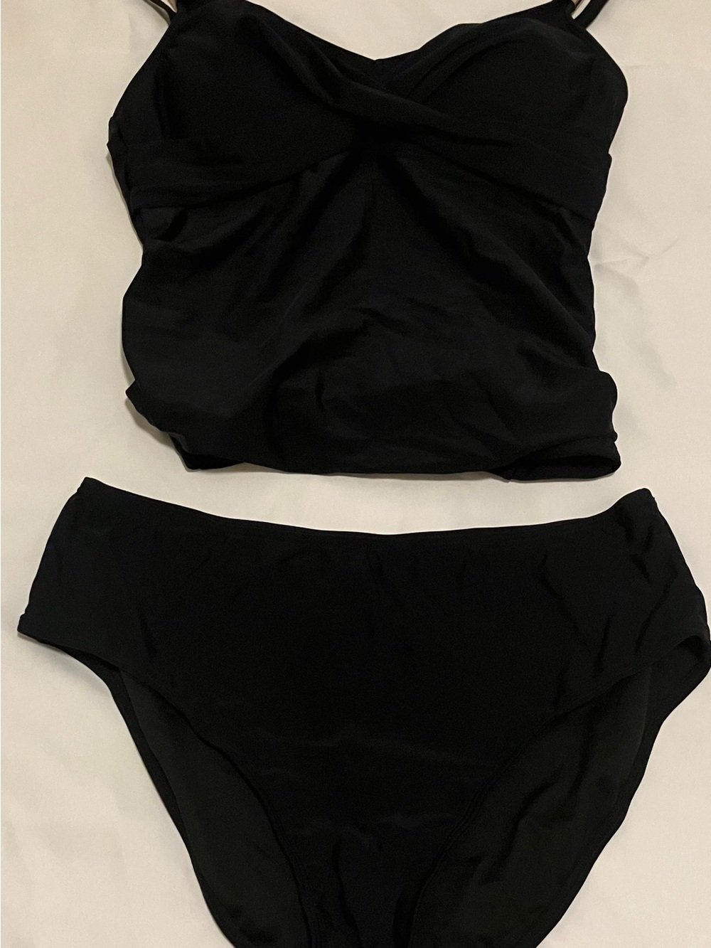 Women’s Two Piece Swimming Suite Brand New! Black Since L